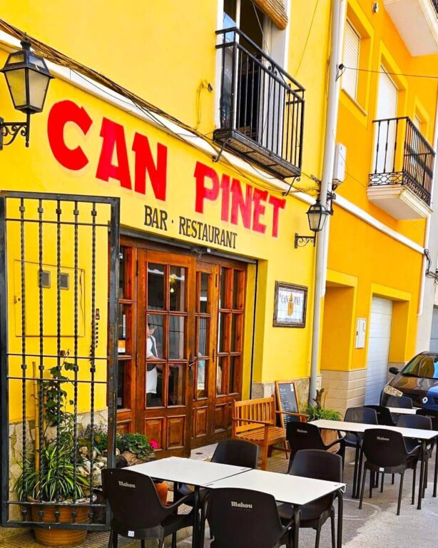 Restaurante Can Pinet, Tarbena.