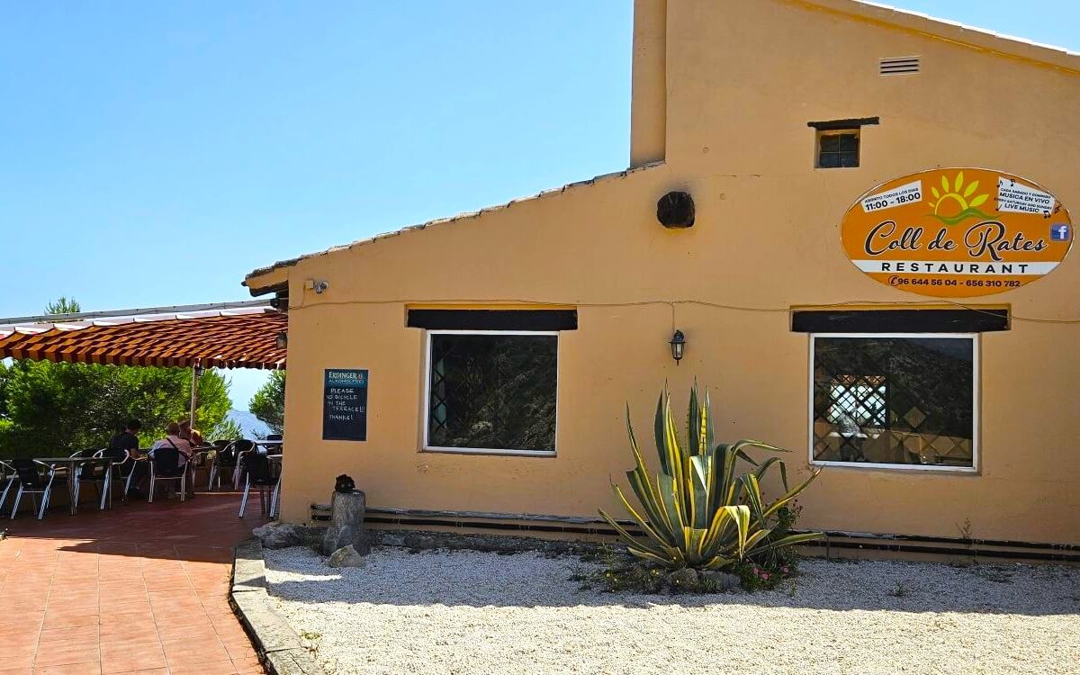 Coll de Rates Restaurant.
