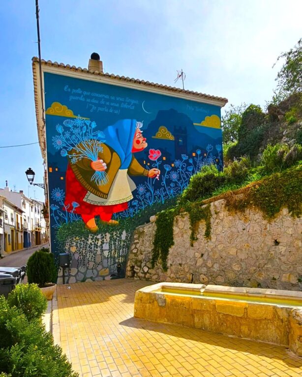 Wall Mural, Tàrbena.