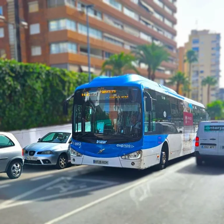 Benidorm Bus Number 3.