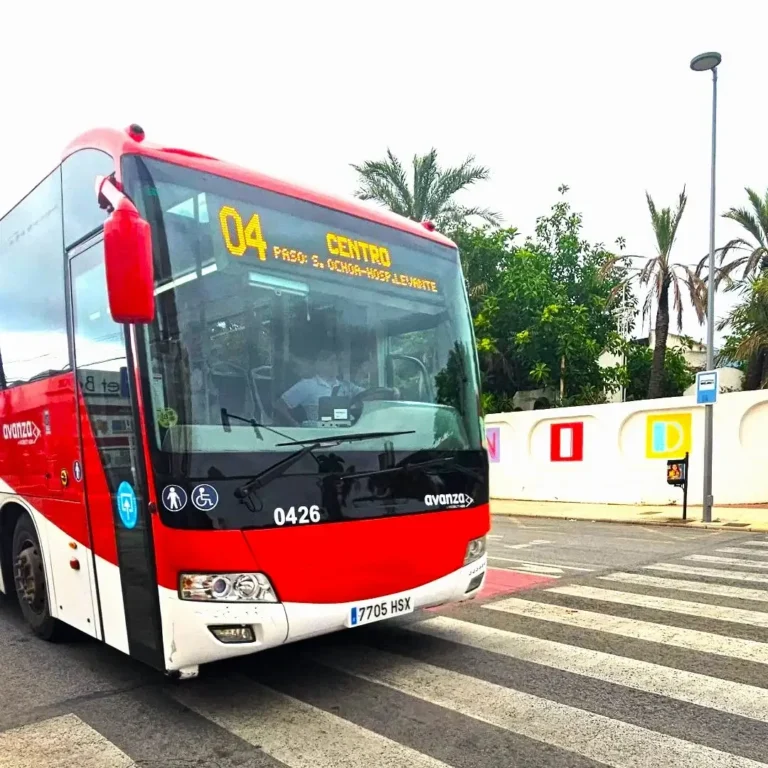 Benidorm Bus Number 4.