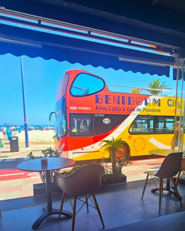 Benidorm Tourist Bus.