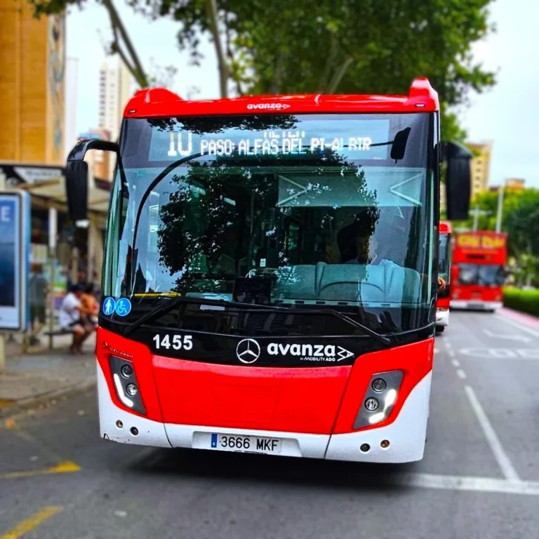 Benidorm Number 10 Bus.