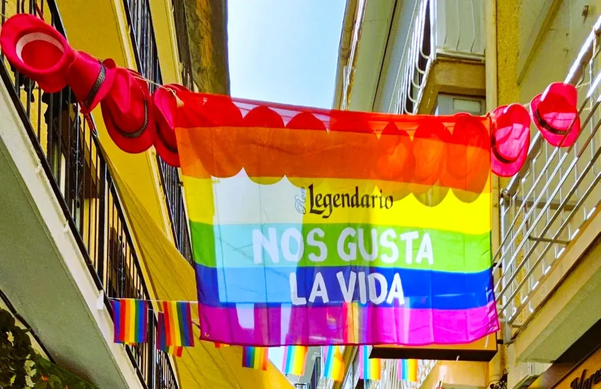 Pride Flag, Benidorm.