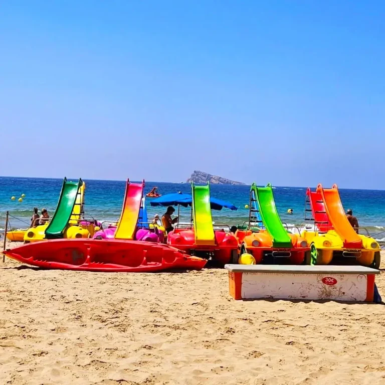 Pedalos, Benidorm.
