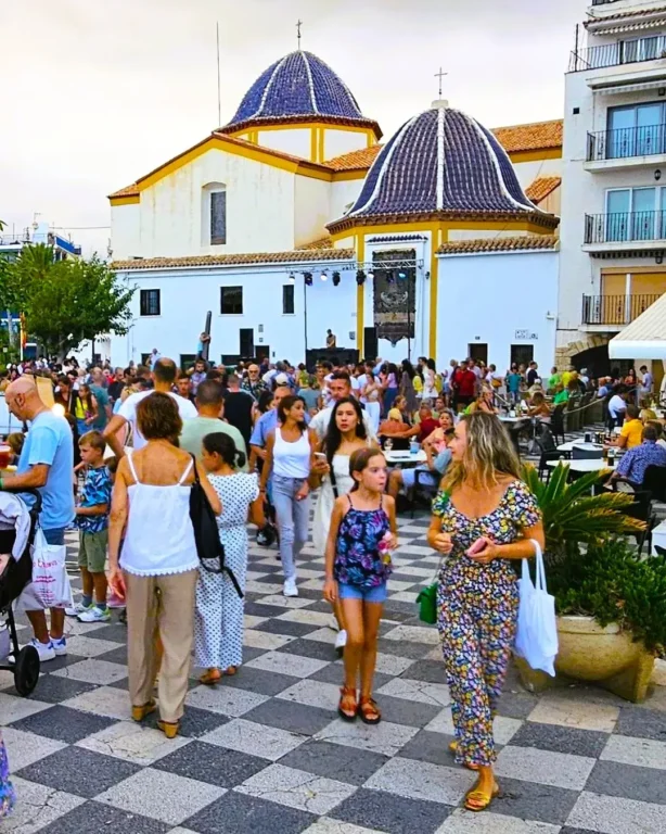 San Jaime Church, Benidorm Old Town.