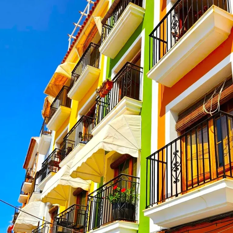 Balconies at Villajoyosa.