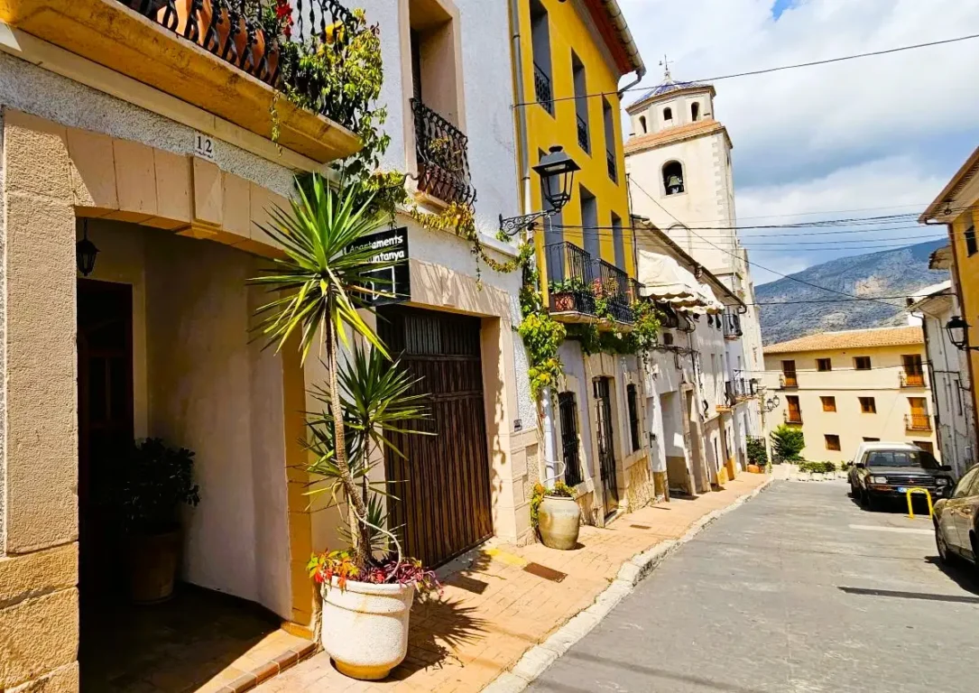 Street in Benimantell.