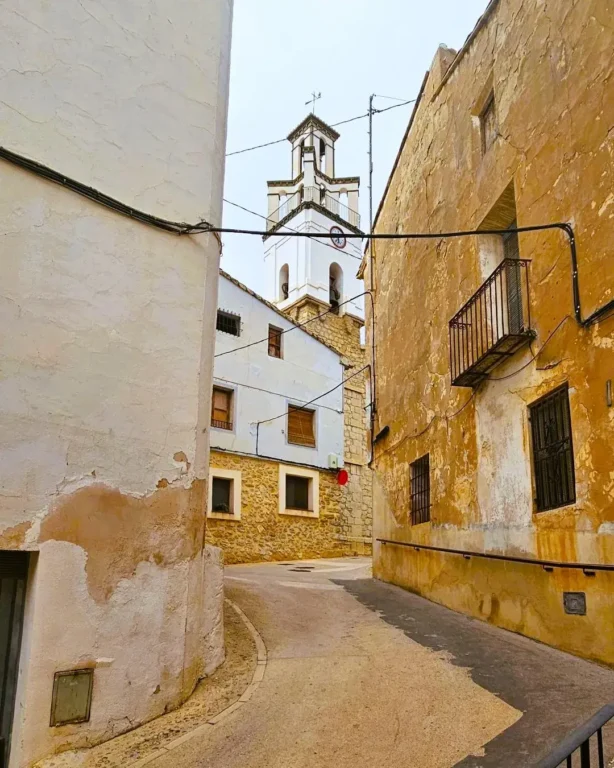 Church in Sella, Marina Baixa, Spain.