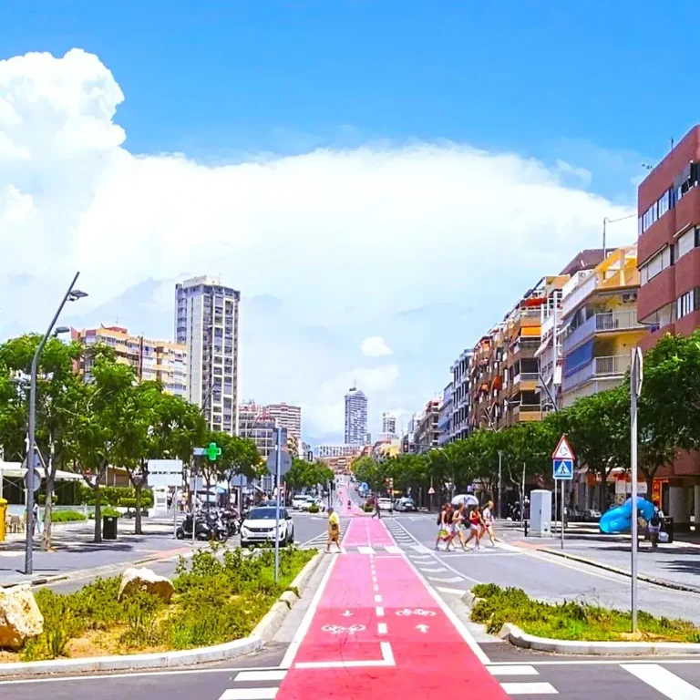 Avenida Jaime I, Benidorm.
