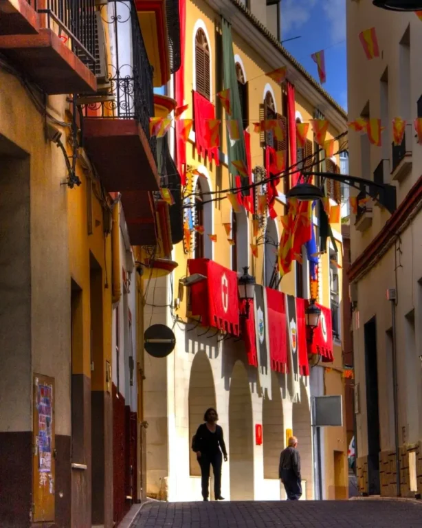 Moors And Christian Banners.