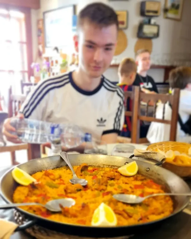 Paella Lunch in Tarbena.