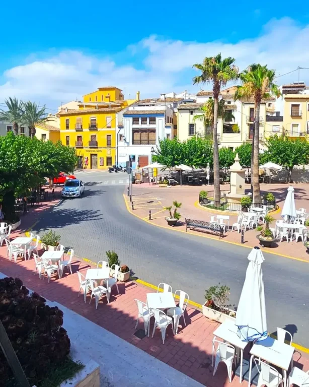 Plaza de Purisima, Polop.