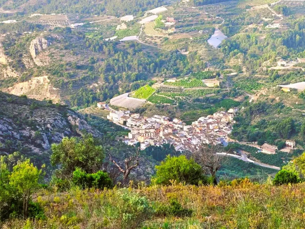 Aerial Shot of Bolulla Village.