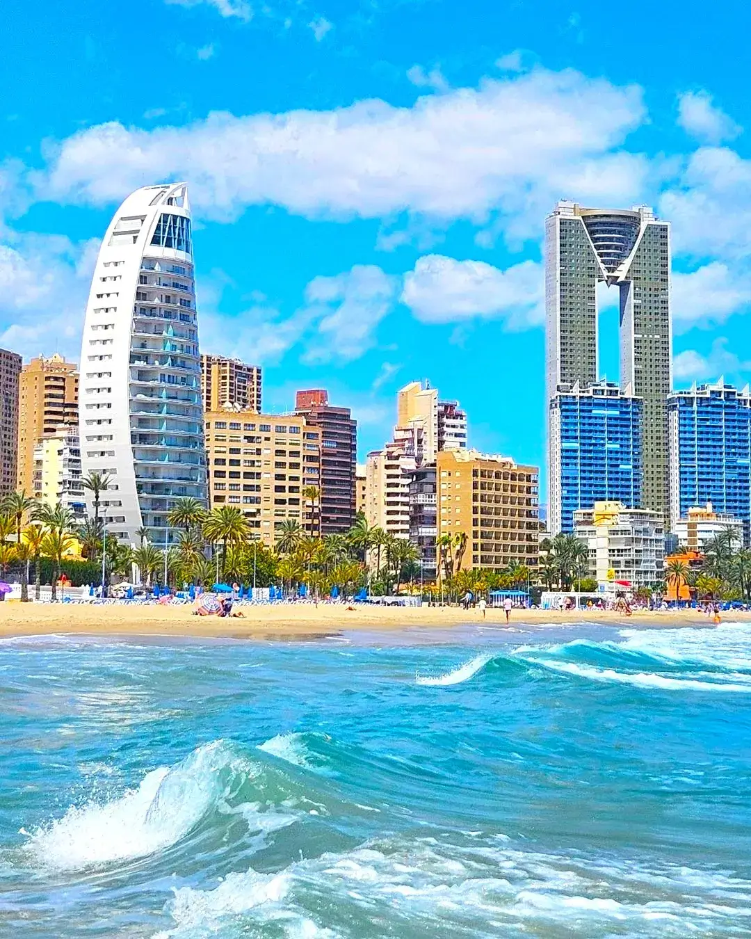 El Delfin and Intempo, Benidorm.