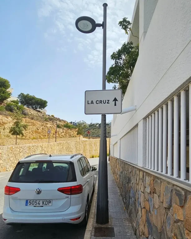 La Cruz Sign, Benidorm.