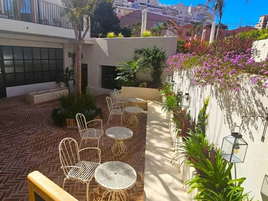 Courtyard, Nomad Hotel, Benidorm.