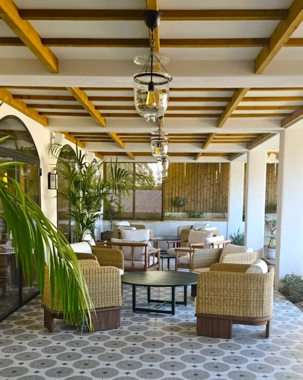 Outdoor Terrace, Nomad Hotel, Benidorm.