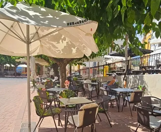 Plaza Purisima, Polop, Marina Baixa.