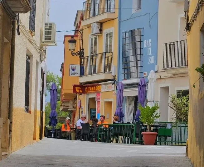Bar El Sol in Relleu, Marina Baixa.