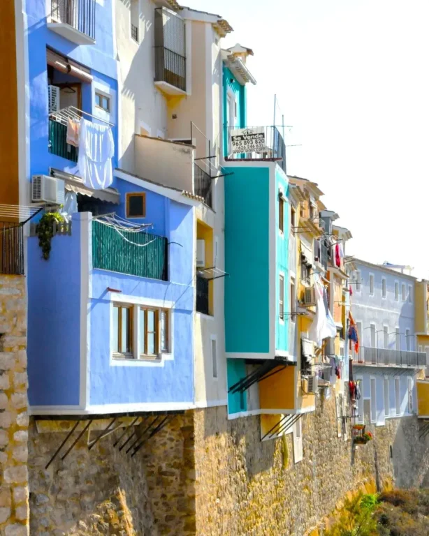 Overhanging Houses, Villajoyosa.