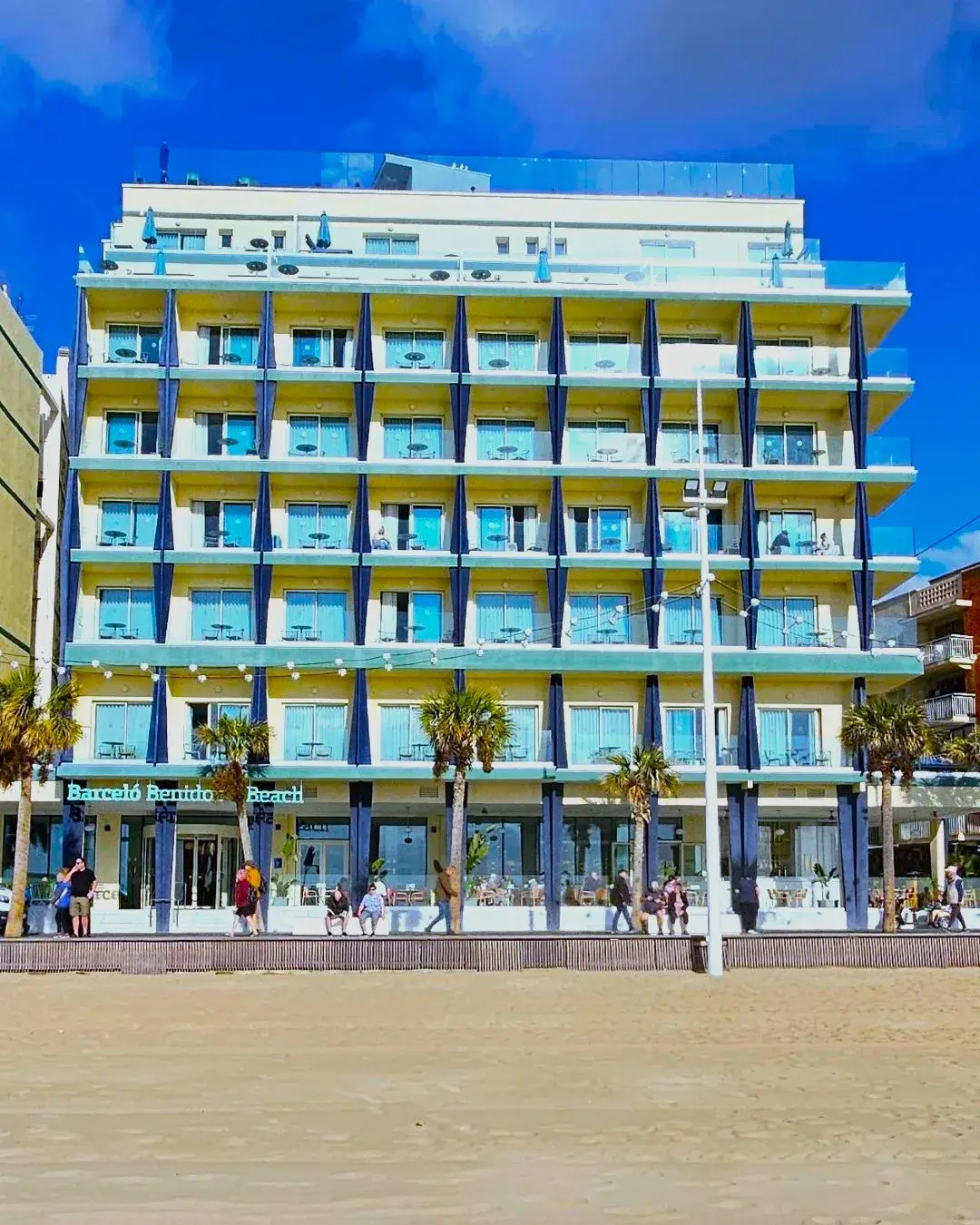Barcelo Benidorm Beach hotel.