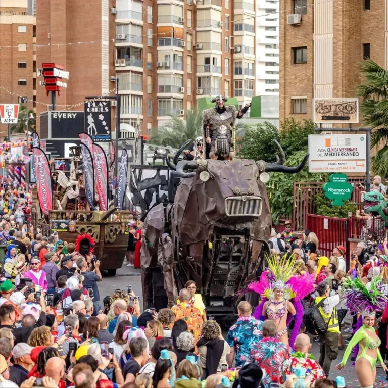 Benidorm Fancy Dress Parade.